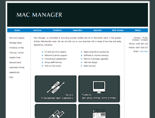 Tablet Screenshot of macmanager.com.au